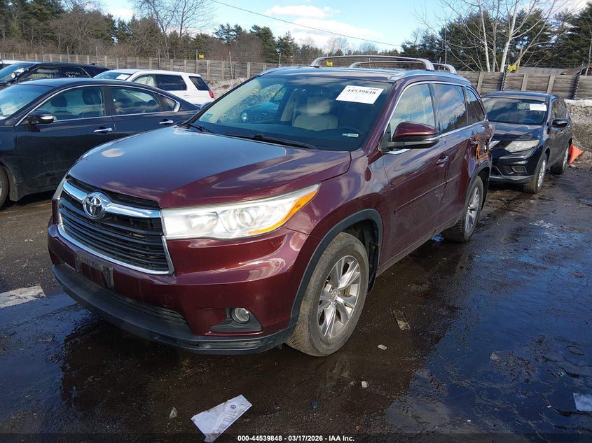 2015 Toyota Highlander Xle V6