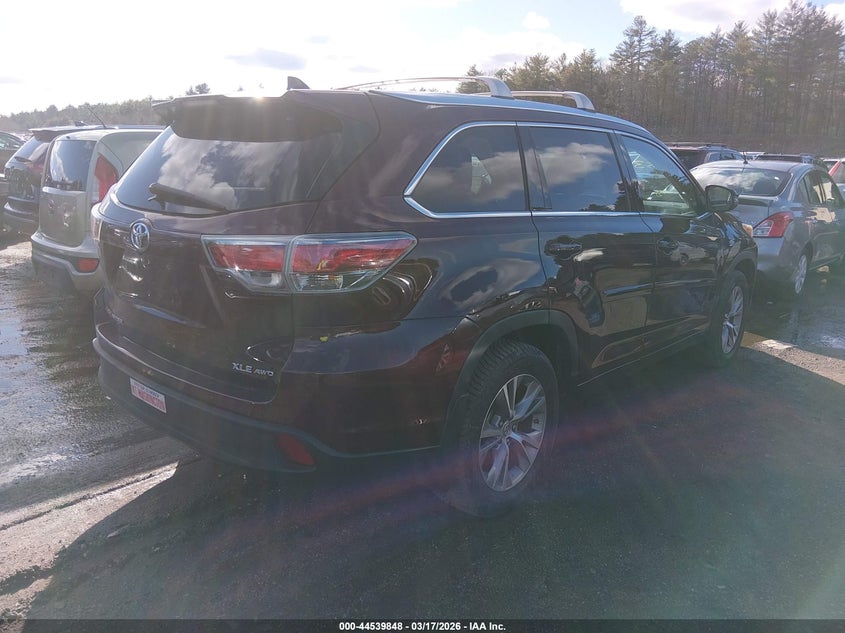 2015 Toyota Highlander Xle V6