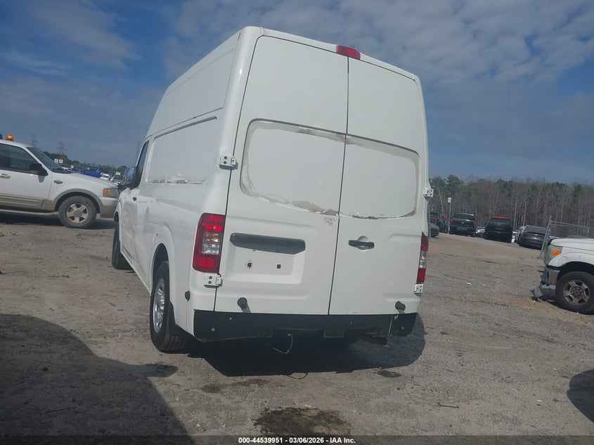 2019 Nissan Nv Cargo Nv2500 Hd Sv V8