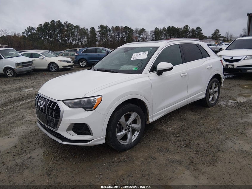 Vin: wa1aucf31m1101456, lot: 45036775, audi q3 premium 40 tfsi quattro tiptronic 20212