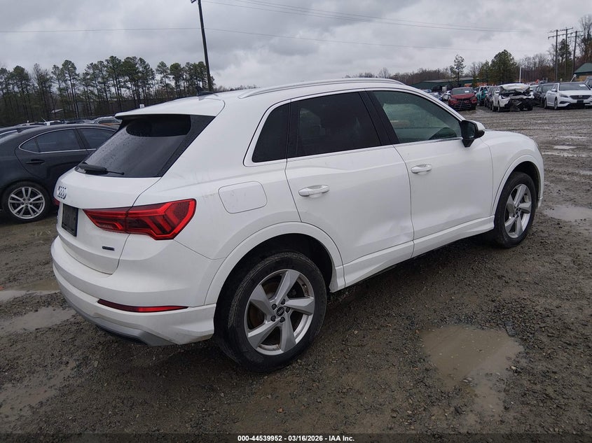 Vin: wa1aucf31m1101456, lot: 45036775, audi q3 premium 40 tfsi quattro tiptronic 20214