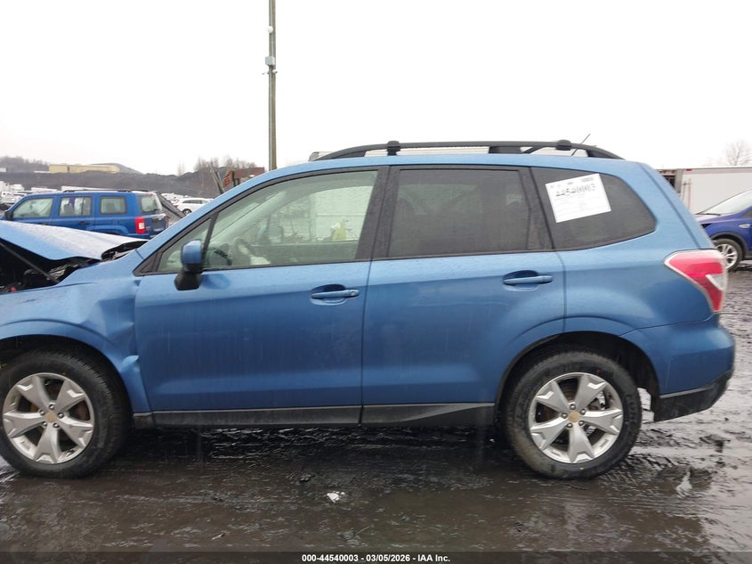 2015 Subaru Forester 2.5I Premium VIN: JF2SJADC9FH593868 Lot: 44540003