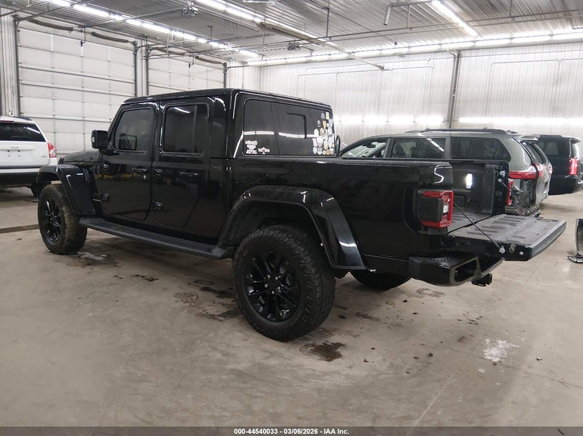 Vin: 1c6jjtfm3pl585718, lot: 45036856, jeep gladiator high altitude 4x4 20233