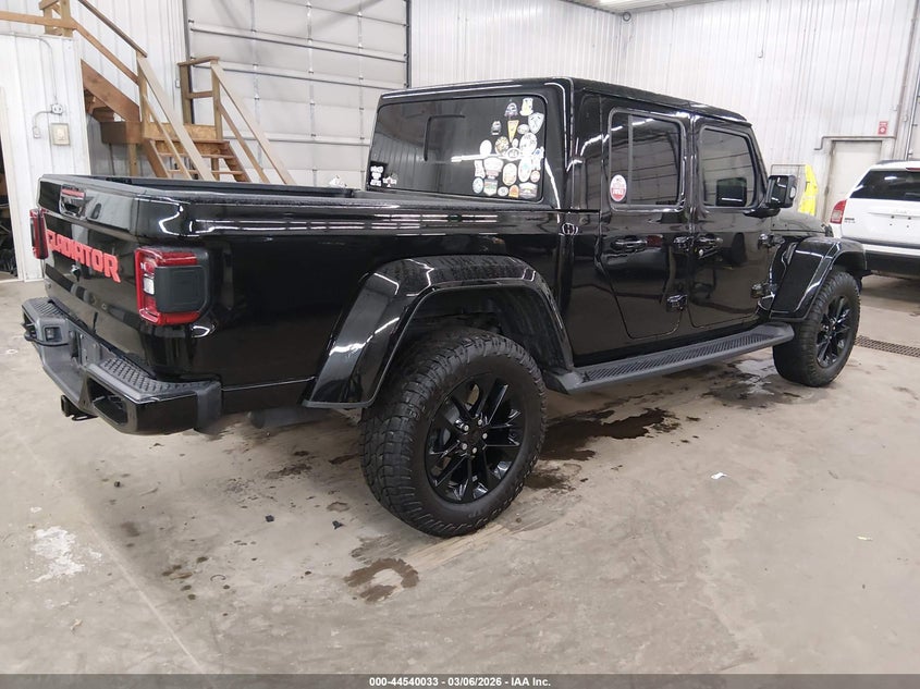 Vin: 1c6jjtfm3pl585718, lot: 45036856, jeep gladiator high altitude 4x4 20234