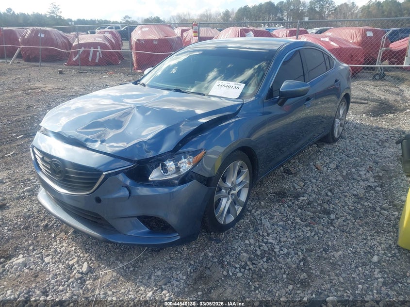 Vin: jm1gj1v59g1454161, lot: 45036953, mazda mazda6 i touring 20162