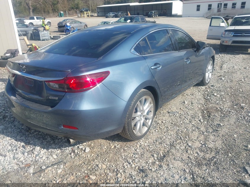 Vin: jm1gj1v59g1454161, lot: 45036953, mazda mazda6 i touring 20164