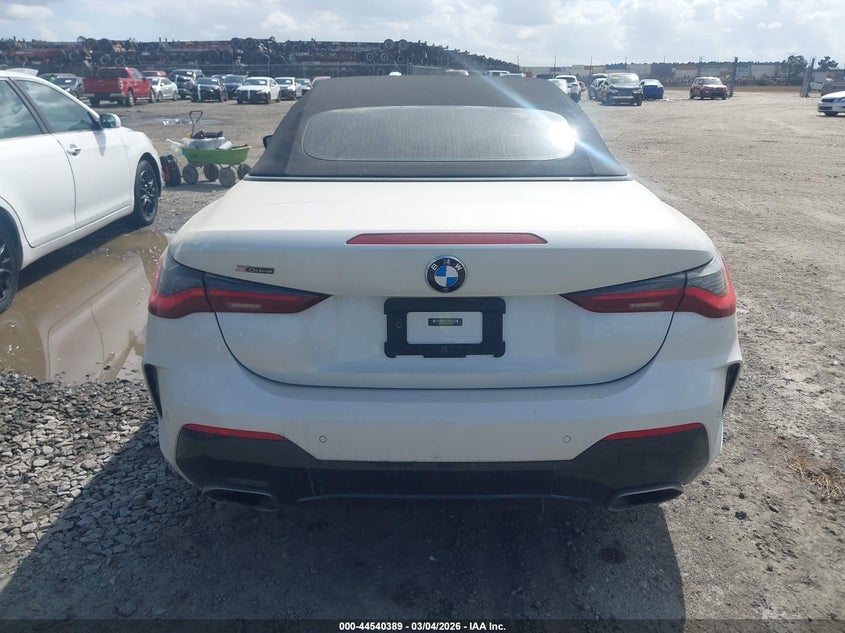 2022 BMW M440I xDrive VIN: WBA63AT07NCK16398 Lot: 44540389