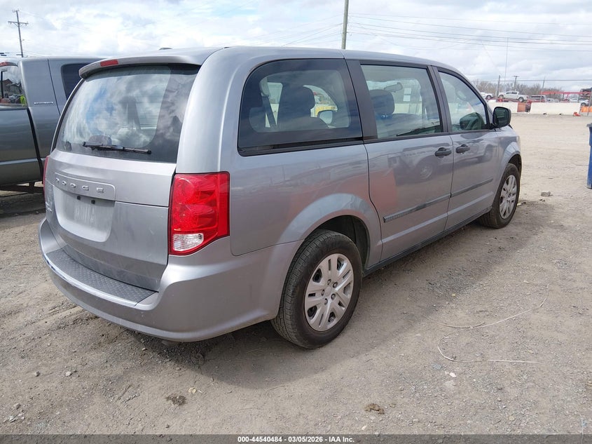 Vin: 2c4rdgbg0er129237, lot: 45037307, dodge grand caravan american value pkg 20144