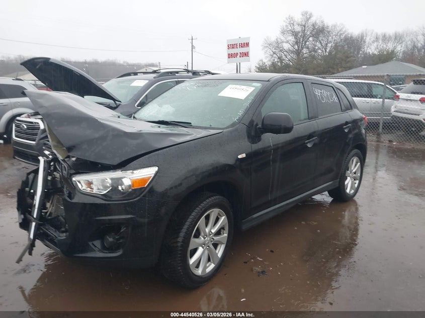 Vin: 4a4ap3au4fe040086, lot: 45037349, mitsubishi outlander sport es 20152