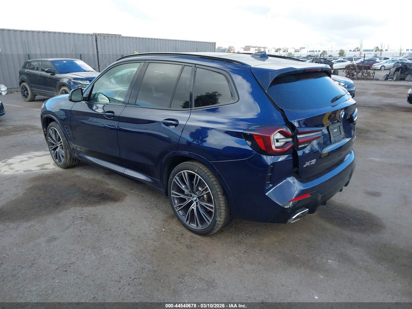 2022 BMW X3 Sdrive30I