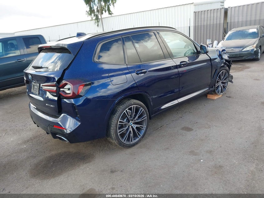 2022 BMW X3 Sdrive30I
