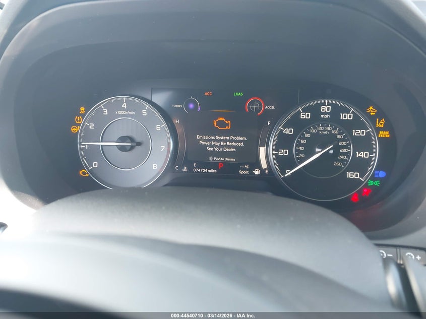 2019 Acura Rdx Standard VIN: 5J8TC1H38KL020105 Lot: 44540710