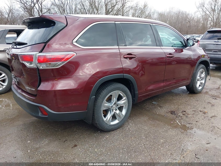 2015 Toyota Highlander Limited Platinum V6