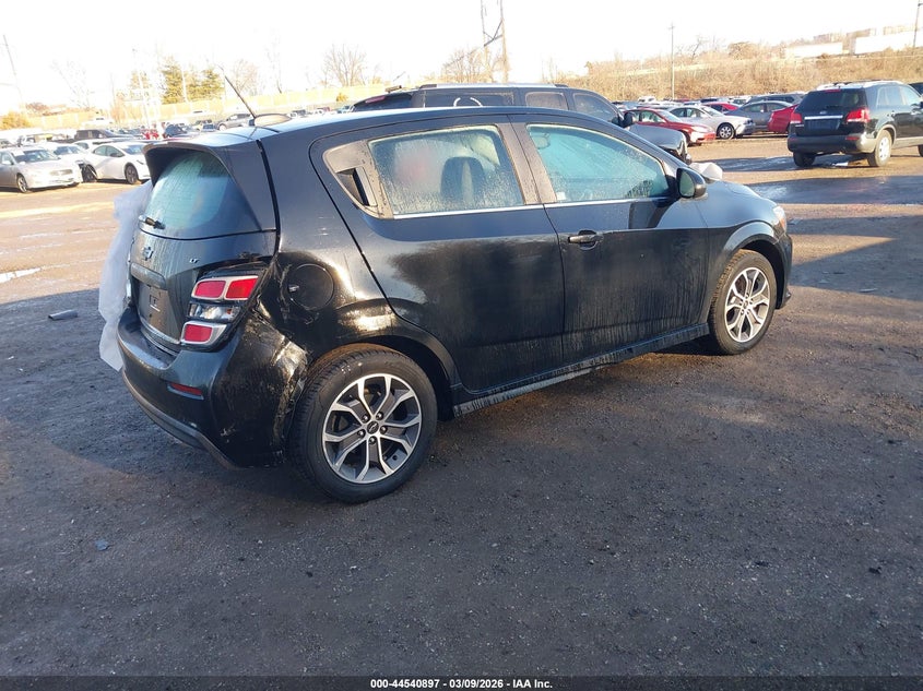 2018 Chevrolet Sonic Lt Manual