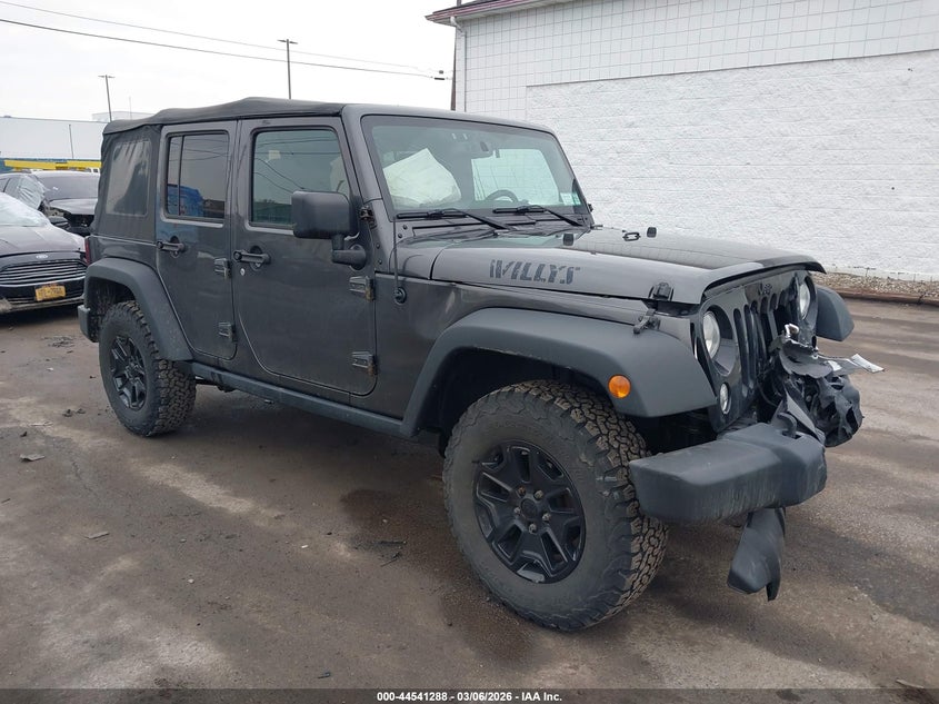 2018 JEEP WRANGLER JK UNLIMITED WILLY WHEELER W 4X4