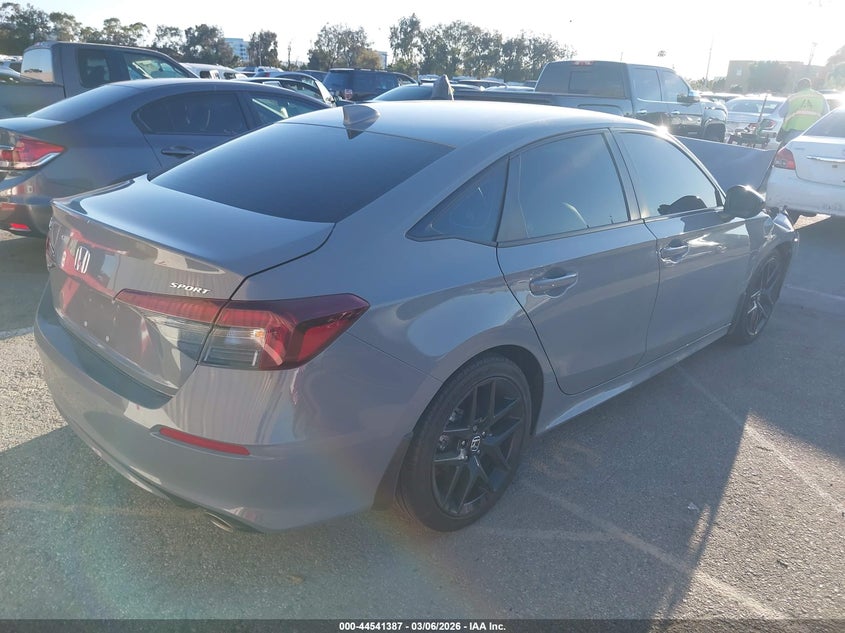 2025 HONDA CIVIC auction photo 4