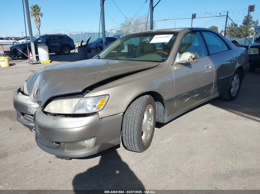 LEXUS ES 300 2000 VIN JT8BF28GXY5091411