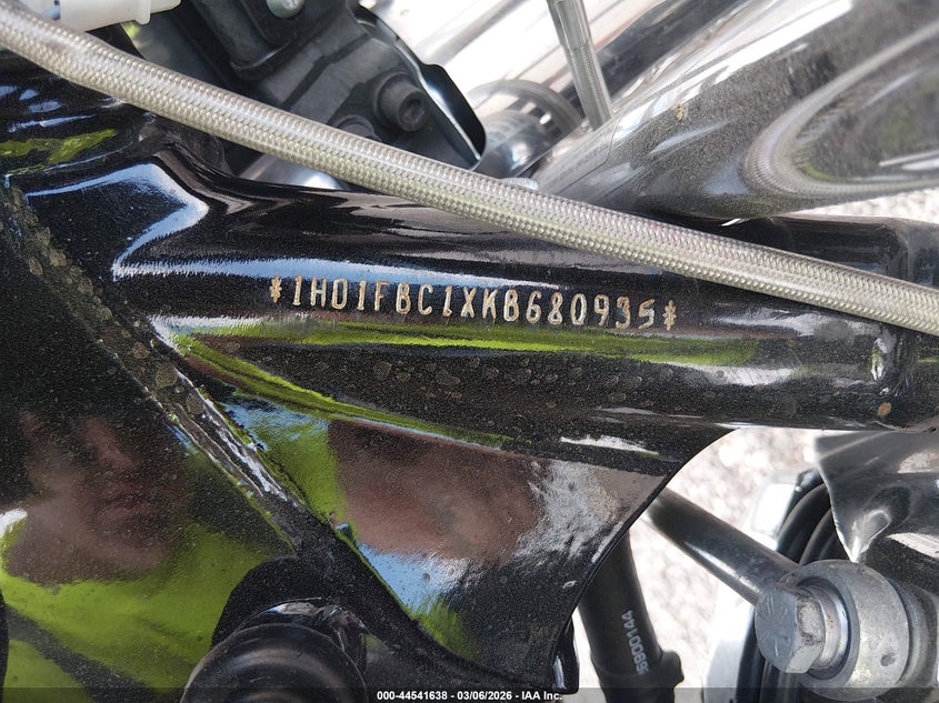 2019 Harley-Davidson Flhr VIN: 1HD1FBC1XKB680935 Lot: 44541638