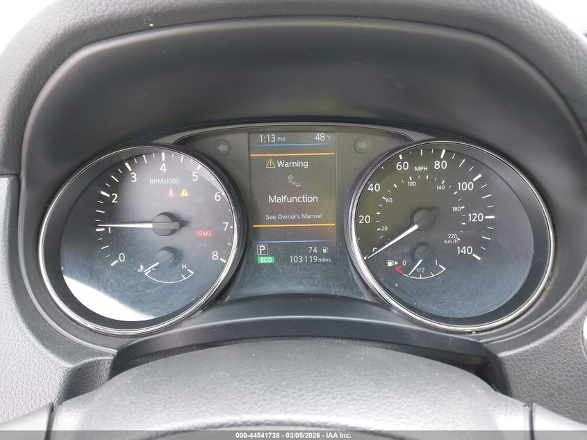 2019 Nissan Rogue Sv VIN: JN8AT2MT1KW500958 Lot: 44541728