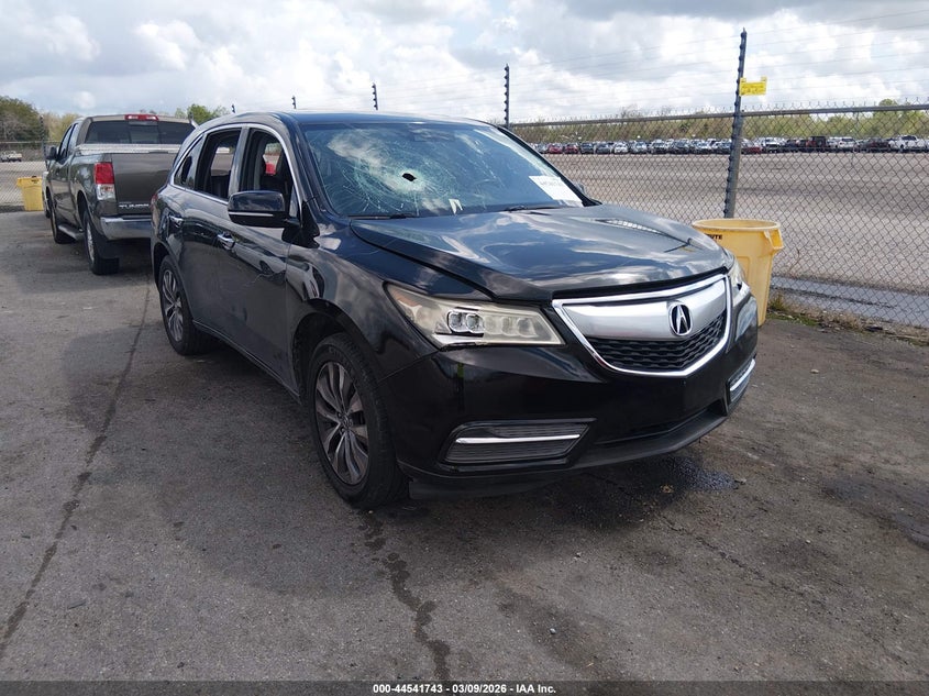2014 Acura Mdx Technology Package