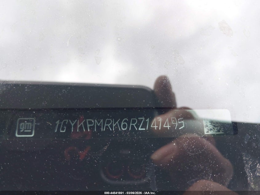 2024 Cadillac Lyriq Tech W/1Sa VIN: 1GYKPMRK6RZ141495 Lot: 44541801