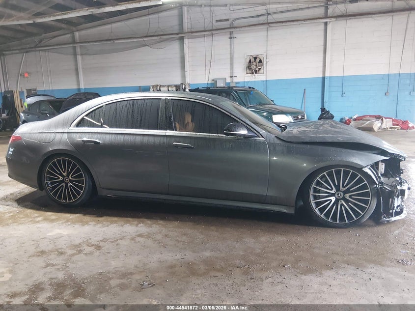 2022 Mercedes-Benz S 580 4Matic VIN: W1K6G7GB2NA166386 Lot: 44541872