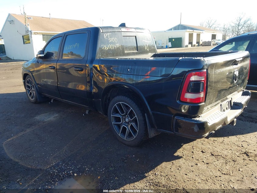 Vin: 1c6srfjt8kn847615, lot: 45038696, ram 1500 laramie  4x4 5'7 box 20193