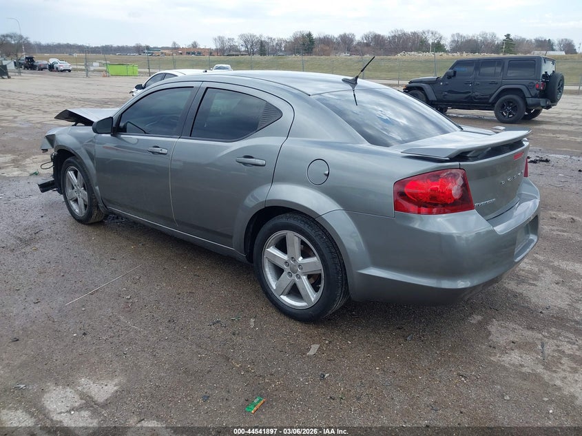 Vin: 1c3cdzab1dn534840, lot: 45038720, dodge avenger se 20133