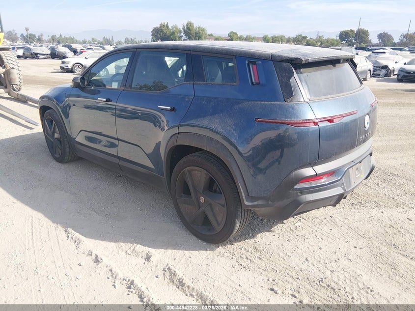 Vin: vcf1zbu27pg002413, lot: 45039051, fisker ocean one 20233