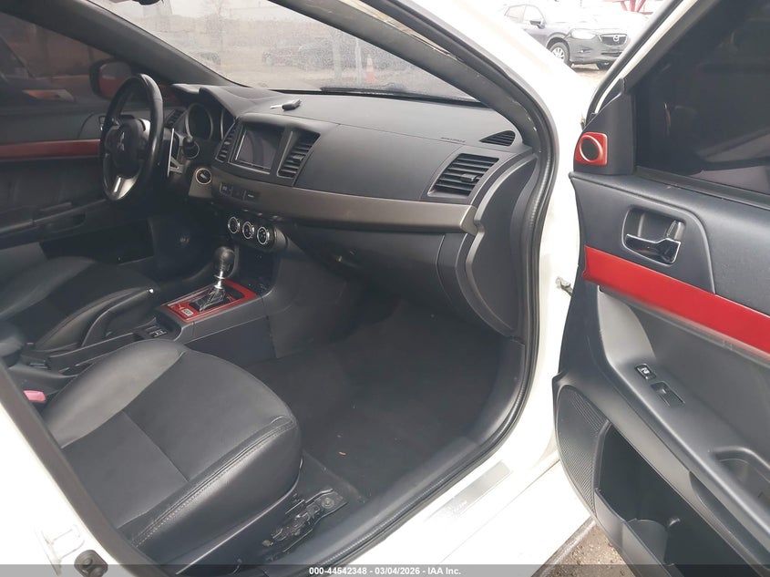 2015 MITSUBISHI LANCER EVOLUTION SEDAN 2.0L I-4 DOHC, VVT, TURBO, 291HP