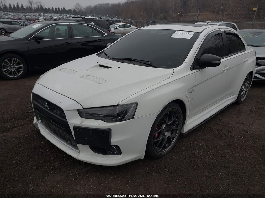 2015 MITSUBISHI LANCER EVOLUTION SEDAN 2.0L I-4 DOHC, VVT, TURBO, 291HP