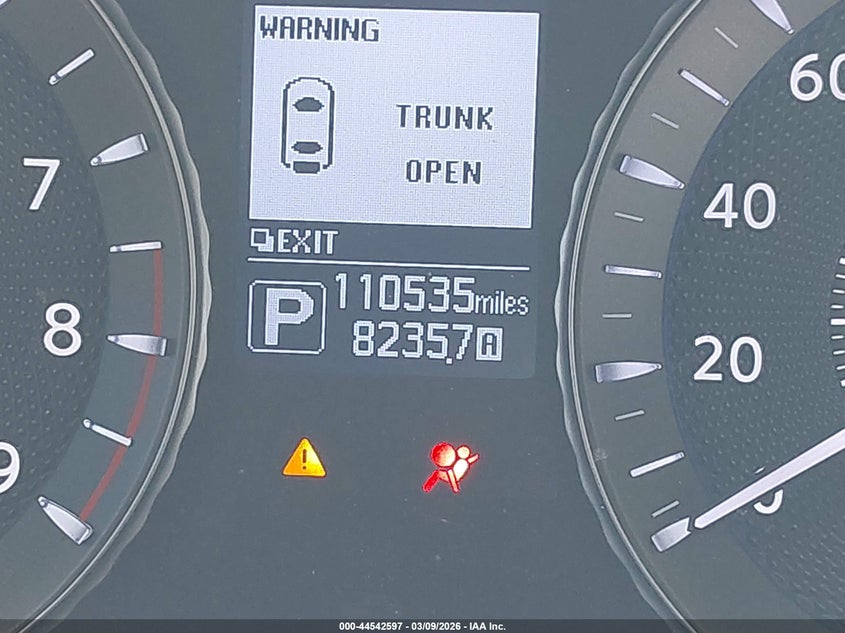 2019 Infiniti Q70L 3.7X Luxe VIN: JN1BY1PR5KM725605 Lot: 44542597