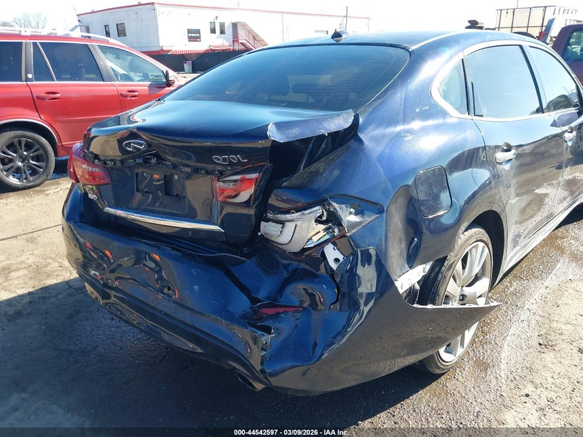 2019 Infiniti Q70L 3.7X Luxe VIN: JN1BY1PR5KM725605 Lot: 44542597
