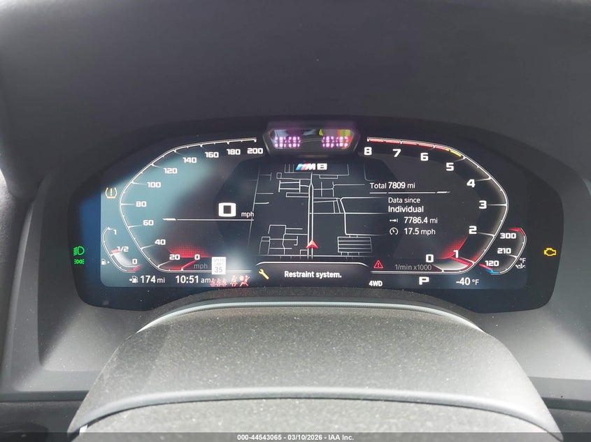 2025 BMW M8 Gran Coupe Competition VIN: WBSGV0C05SCT69698 Lot: 44543065