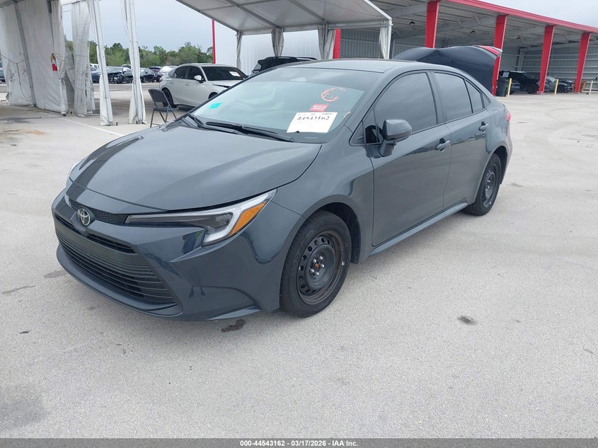 Vin: jtdbcmfe3t3128052, lot: 45039985, toyota corolla hybrid hybrid le 20262