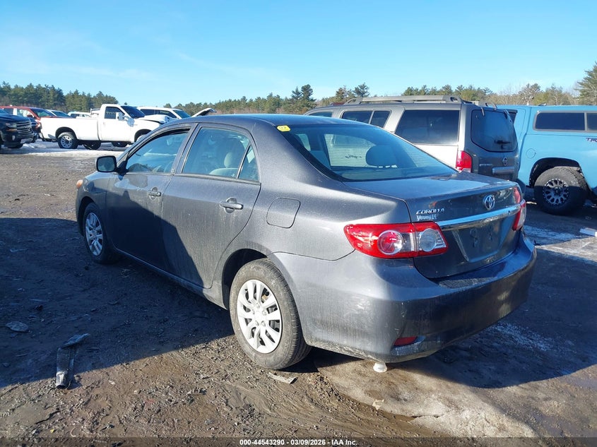 2012 Toyota Corolla 1.8 grey Lot 111044543290 Vin 2T1BU4EEXCC833985