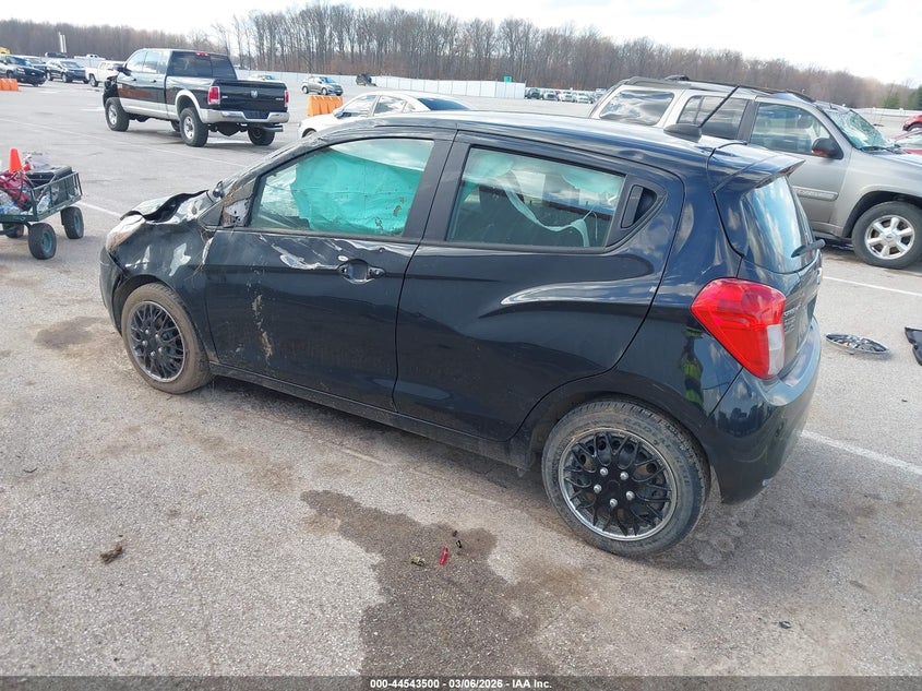 Vin: kl8cb6sa8gc580325, lot: 45040323, chevrolet spark ls cvt 20163