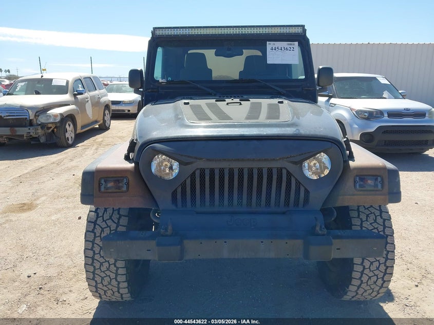 2003 JEEP WRANGLER SPORT UTILITY VEHICLE 4.0L I-6 190HP