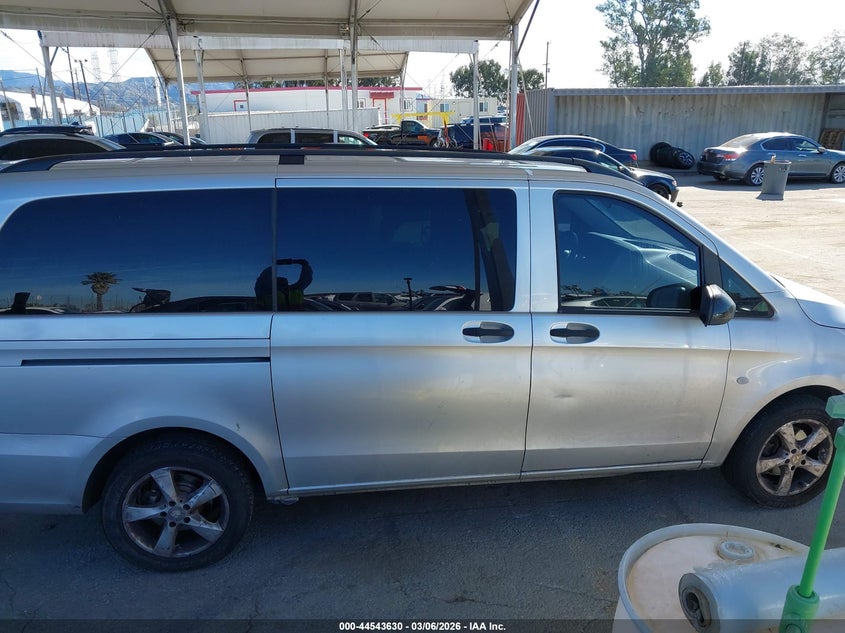 2016 Mercedes-Benz Metris VIN: WD4PG2EE1G3111262 Lot: 44543630