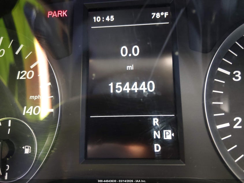 2016 Mercedes-Benz Metris VIN: WD4PG2EE1G3111262 Lot: 44543630