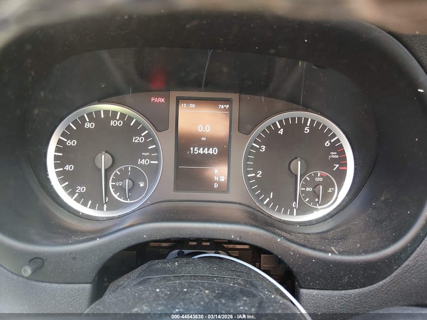 2016 Mercedes-Benz Metris VIN: WD4PG2EE1G3111262 Lot: 44543630