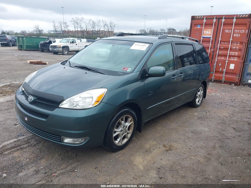 2004 TOYOTA SIENNA VAN 3.3L V-6 DOHC, VVT, 230HP
