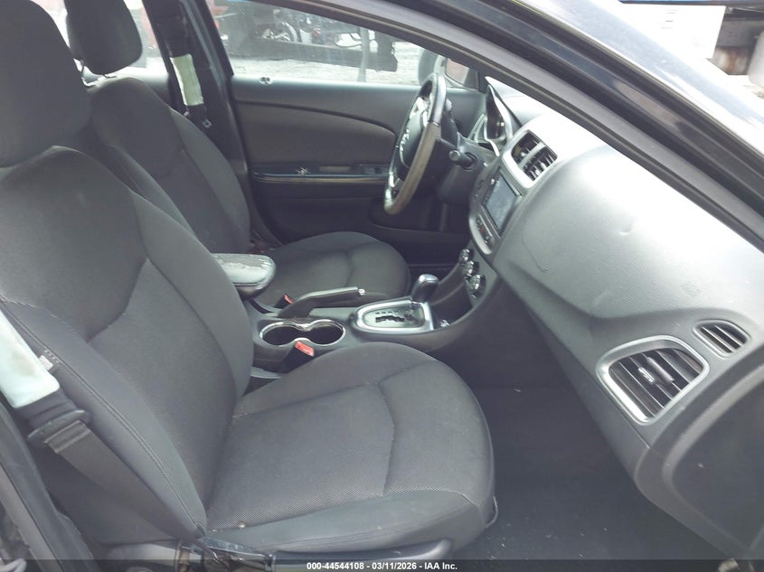 2012 Dodge Avenger 2.4 Sxt Black Lot 111044544108 Vin 1C3CDZCB1CN213893