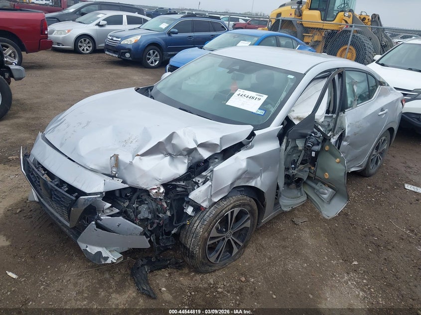 2022 Nissan Sentra Sv Xtronic Cvt