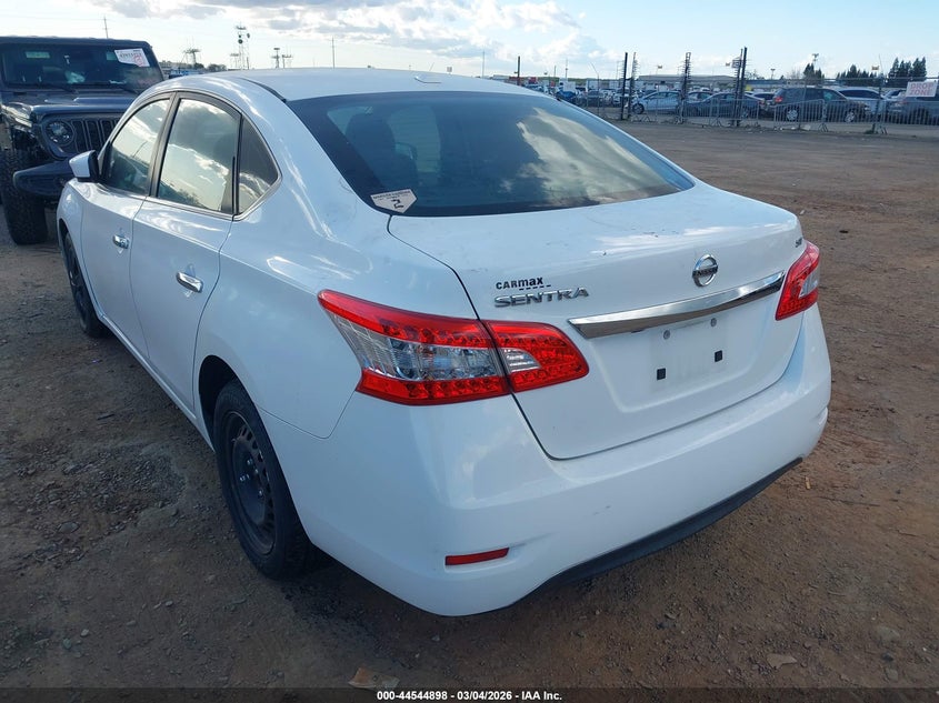 2015 Nissan Sentra Fe+ S/S/Sl/Sr/Sv