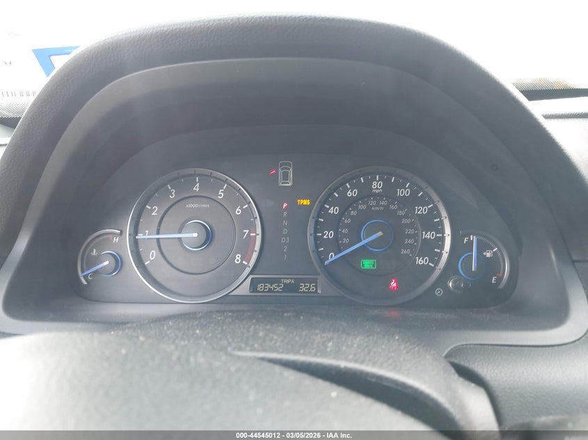 2012 Honda Crosstour Ex-L VIN: 5J6TF1H55CL003779 Lot: 44545012