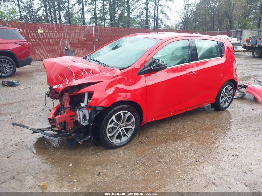 2018 Chevrolet Sonic Lt Auto