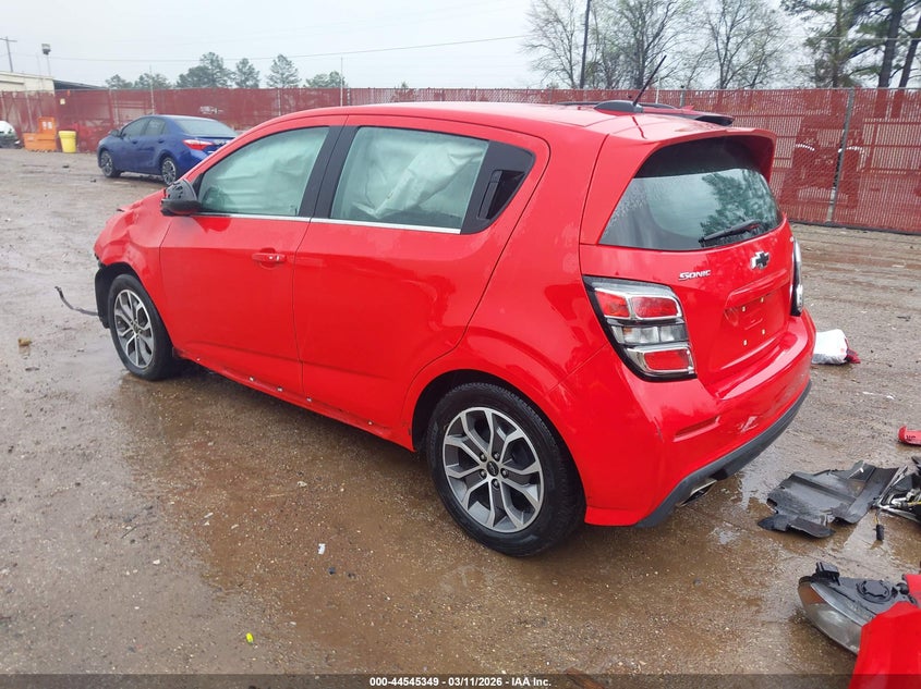 2018 Chevrolet Sonic Lt Auto