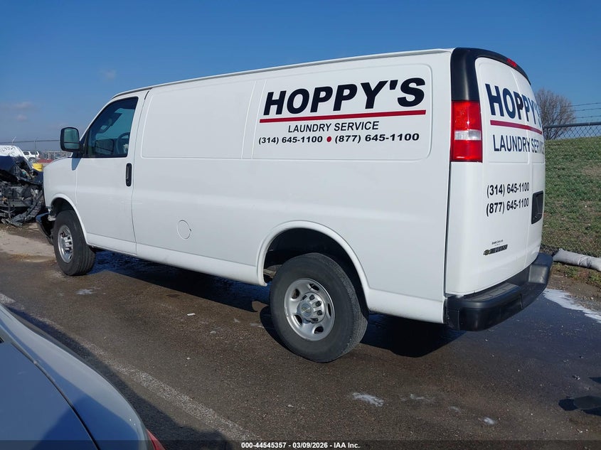 Vin: 1gcwgafp0r1275228, lot: 45042189, chevrolet express cargo rwd 2500 regular wheelbase wt 20243