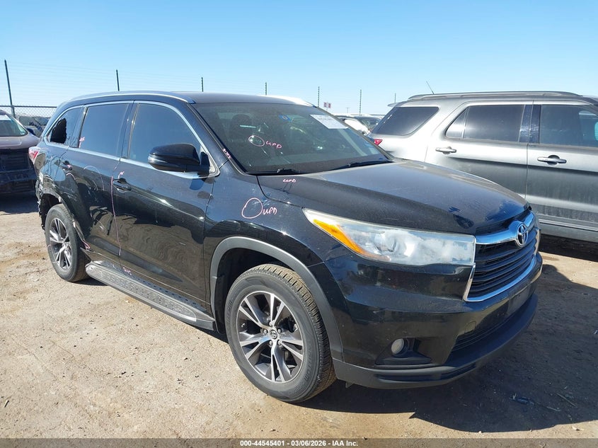 2016 Toyota Highlander Xle V6